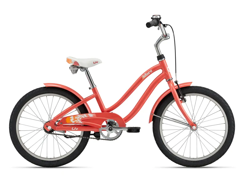 Liv Adore 20inch Coaster Brake BMX in Gloss Salmon